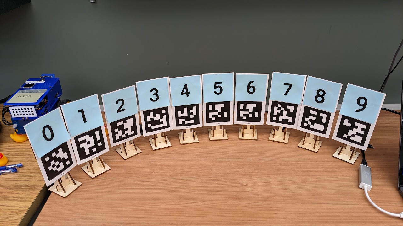 Apriltags numbers